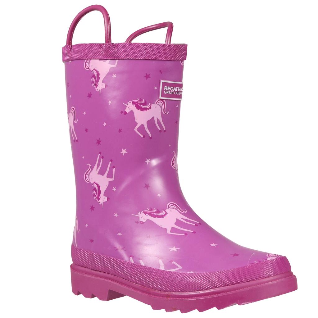 Regatta Great Outdoors Childrens/Kids Minnow Patterned Wellington Boots