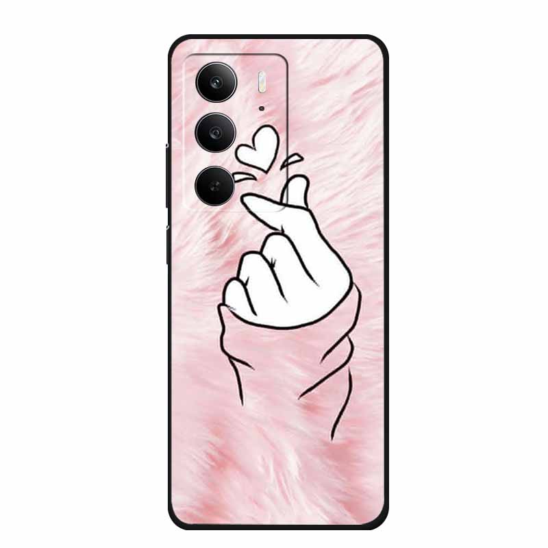 For Realme C75 4G Phone Case C 75 Coque Black Silicone Soft Back Cover For Realme C75 5G Case RealmeC75 Funda Shell Shockproof
