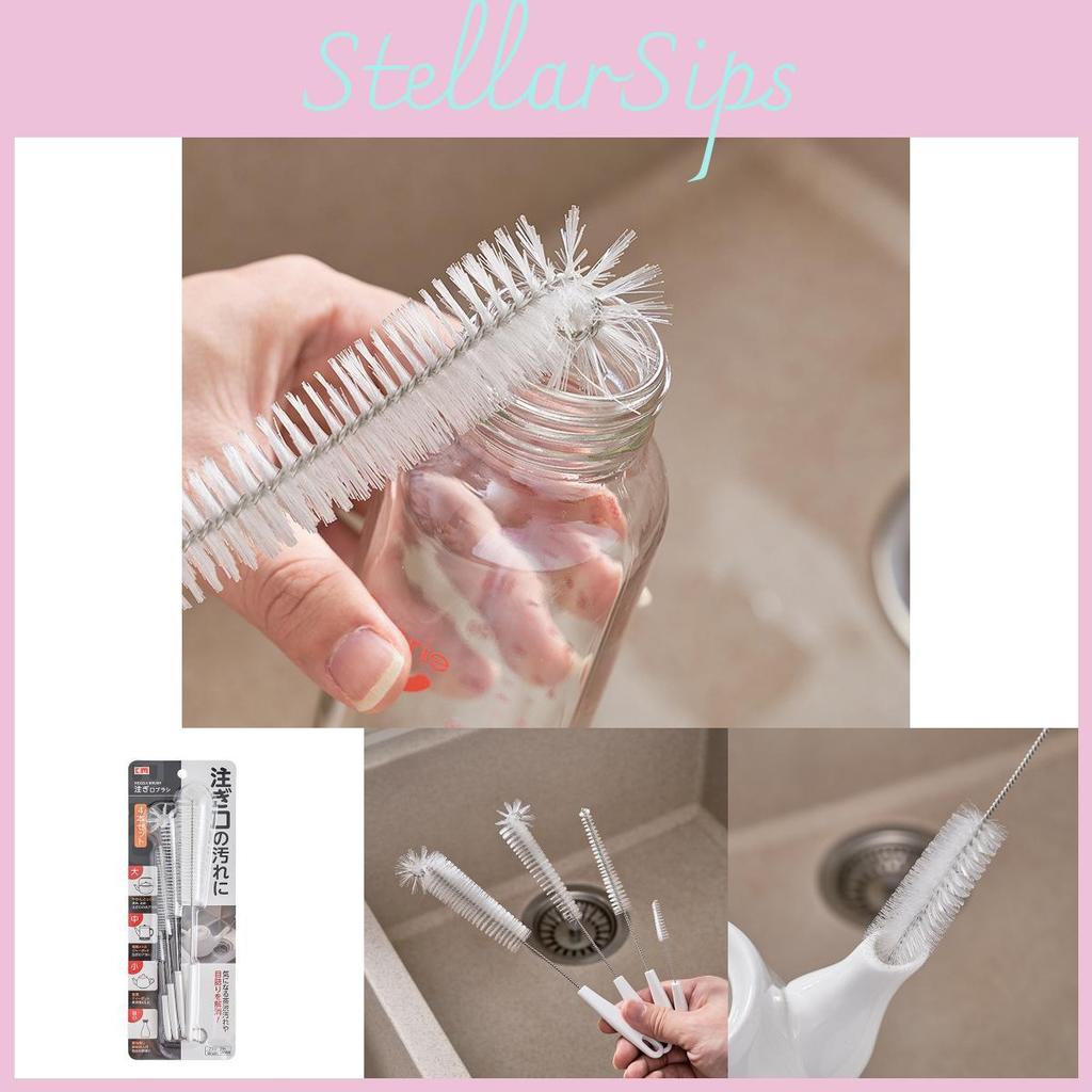 Durable Pp Spout Cleaning Brush For Bottles Teapots And Spaces Small
