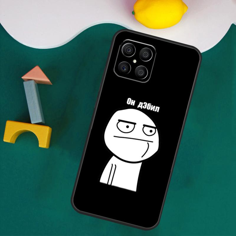 Funny Man Middle Finger Case For Honor Magic 7 Lite 5 6 Honor 200 Pro 50 70 90 Lite X9a X8a X8 X9 X8b X9c X9b Cover