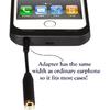 Accessonico 3 Pack Headset Audio Jack Extender, 3.5mm Headphone AUX Extension Adapter for Juice Pack, for Battery Charger Case, Power Case, for