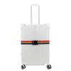 1 pièce Sangle de bagage réglable Sangle croisée Valise de voyage Nylon Boucle de verrouillage