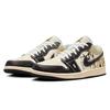 Jordan Air Jordan 1 Vintage Basketbalové boty Pánské Nízké Béžové/Černé HQ3437-101(Tým56-)