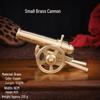 Brass Cannon Mini Models: Retro Metal Home Office Decor and Gifts