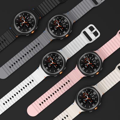 Armbänder für Samsung Galaxy Watch 8/8 Classic/7/FE/5 Pro/6/4 44mm 40mm Silikon Sportarmband Armband Correa Galaxy Watch Ultra Band