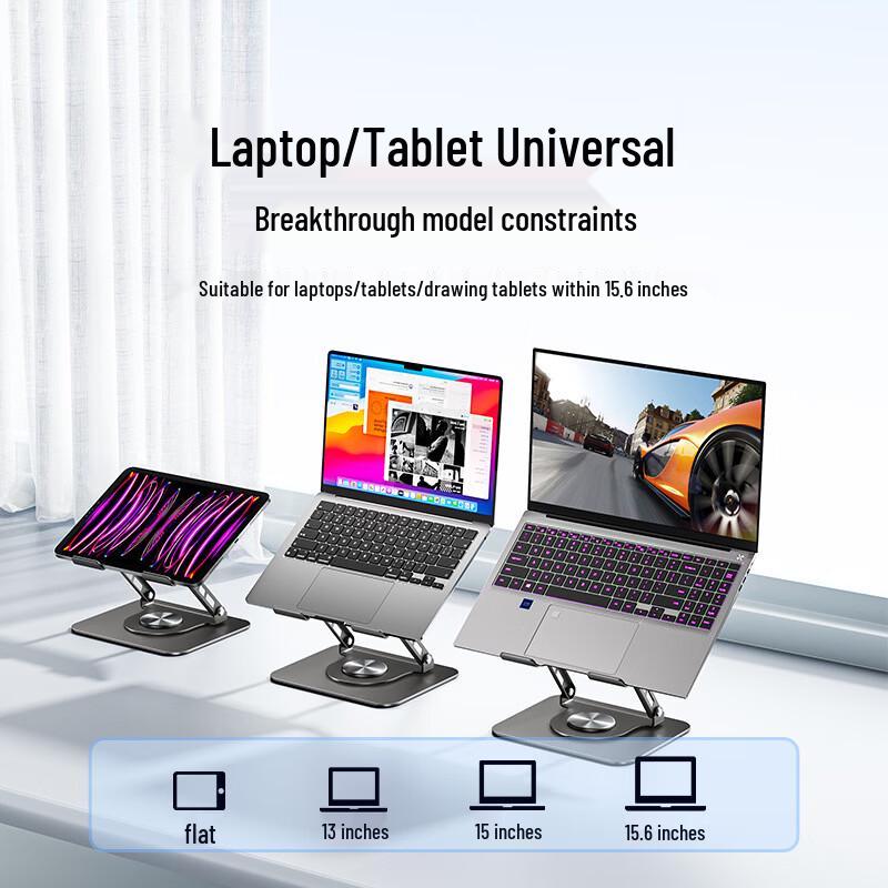 Ollymurs 360-Degree Rotating Laptop Stand