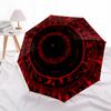 1pc Mystic Symbols Automatic Umbrella - 8-Rib Foldable Design, Outdoor Adventures, and Family Celebrations y250829080