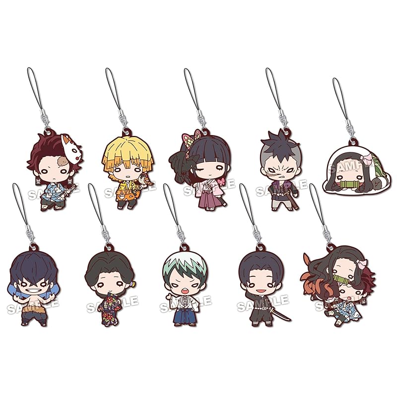 

takara tomy arts Nitotan Demon slayer rubber mascot Vol.4 BOX product