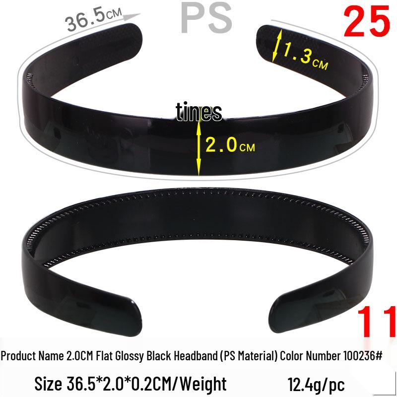 Unisex Invisible Sports Iron Headband - Korean Style Wave Hair Clip.