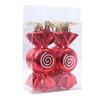 Hand-Painted Flat Candy Christmas Tree Ornament Set