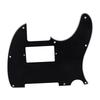 Matybobe Guitar Pickguard PVC Noise Reducer Guard Plate for Fender Telecaster Electric Guitar Anti-Scratch (Black)