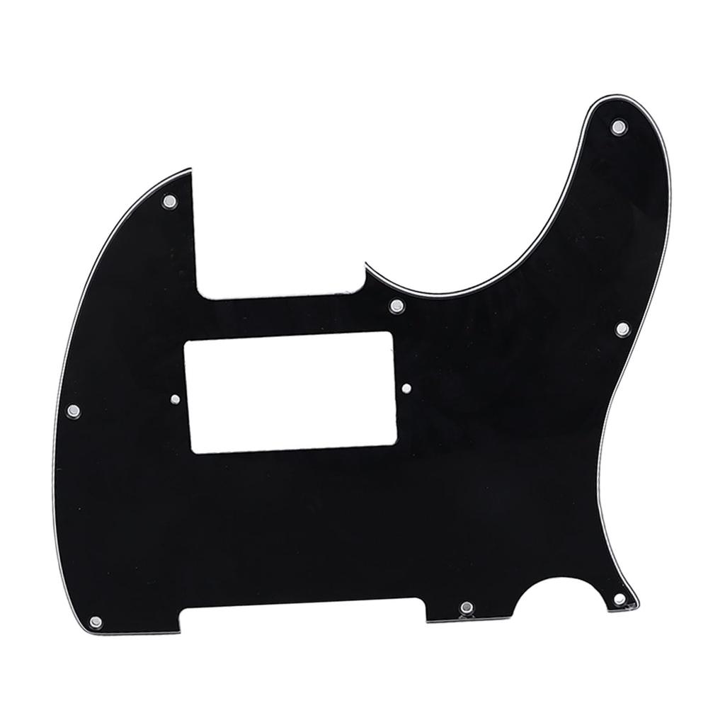 Matybobe Guitar Pickguard PVC Noise Reducer Guard Plate for Fender Telecaster Electric Guitar Anti-Scratch (Black)