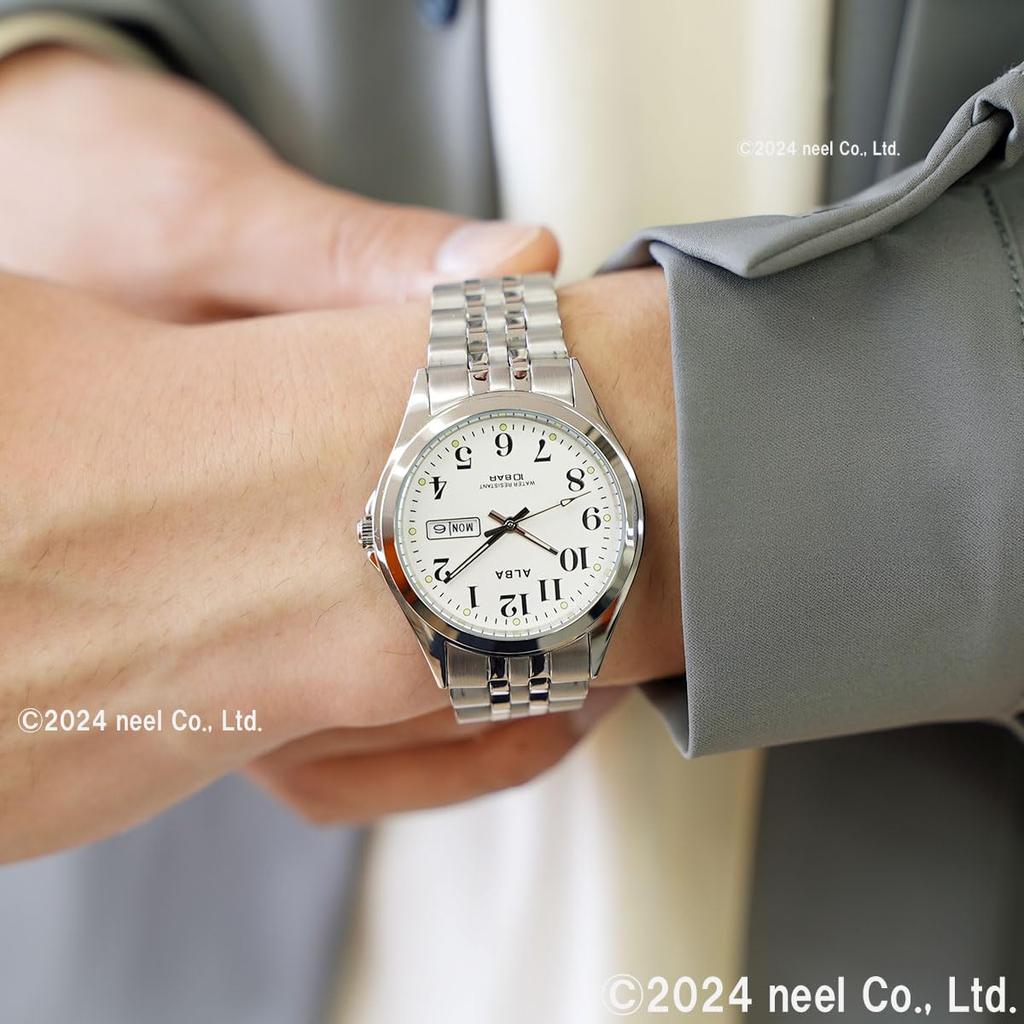 Alba Estándar Cuarzo AQGK472 Plata [Reloj Seiko] Para Hombre