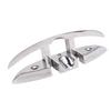 8in Boat Tie Down Cleat 316 Stainless Steel Highly Polished Rustproof Folding Dock Cleat for Marine Yacht RV