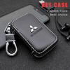Portachiavi per Auto in Pelle Portachiavi Custodia Borsa Custodia per Lancer 10 9 EX Outlander 3 ASX L200 Styling Auto da Competizione