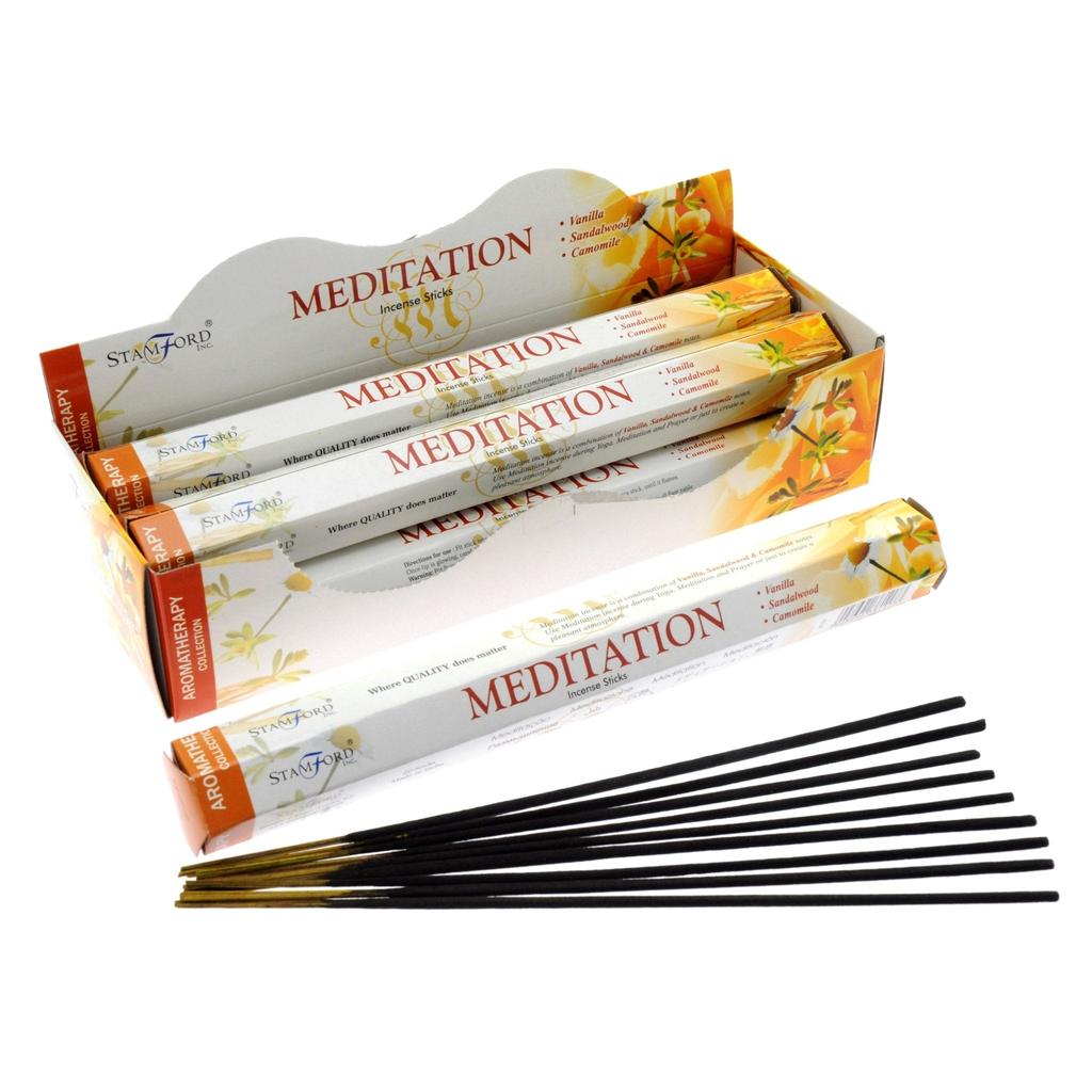 Meditation Incense Sticks, 20 Sticks Stamford