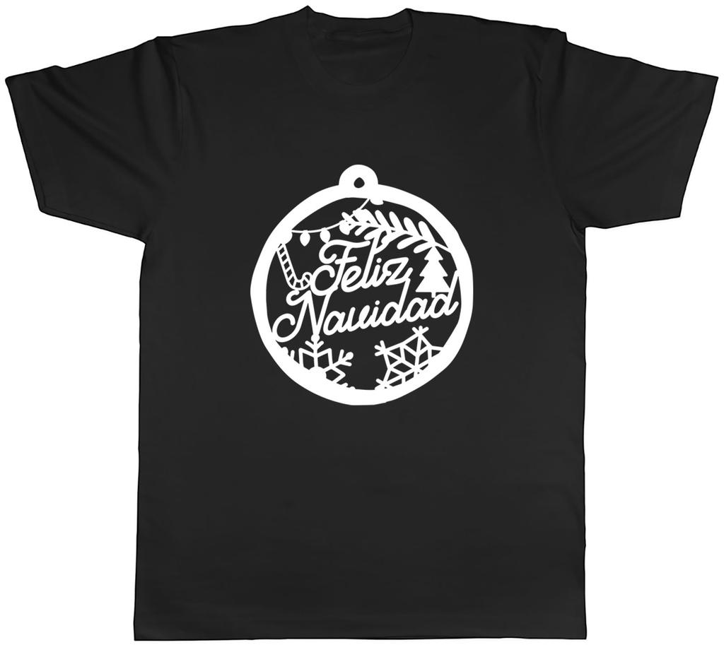 Feliz Navidad In A Christmas Ball Unisexs Unisex TShirt Tee