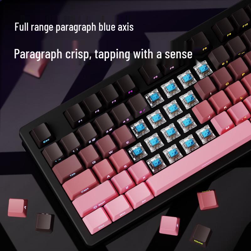 Qianxingzhe DK75 RGB Wired Mechanical Keyboard & Mouse Combo