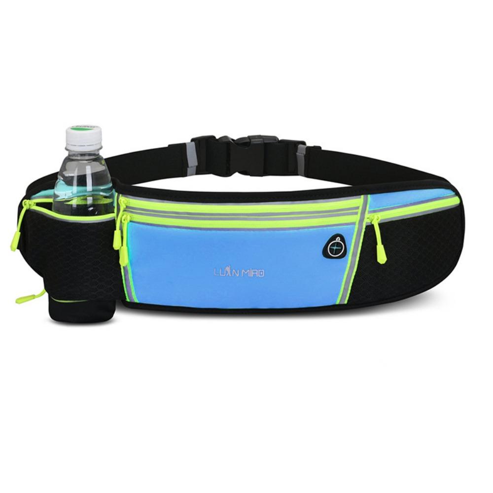 With Bottle Bag Marathon Running Bag Hydration Belt Bottle Sports Phone Bag  Men Women