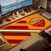 AS Roma Color Mouse Pad Large Gaming Table Cushion Non-slip Laptop Tablet Big Mousepad XXL Mat Mini PC Playmat With Lock edge