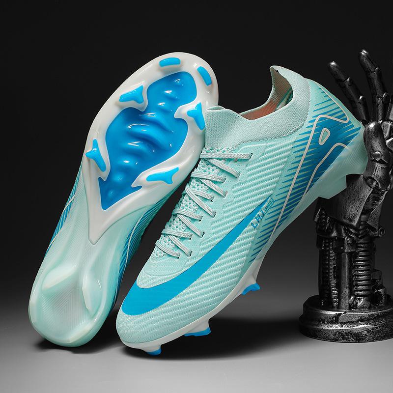 Flying Woven Football Shoes Men'S And Women'S World Cup Low-Top Youth Ag Spikes Adult Training Sports Shoes