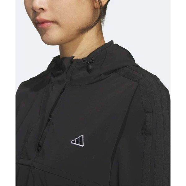 AdidaS Women S StripeS Long Sleeve Hooded Anorak Jacket Kd7201