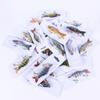 10cm/18g Esca da Pesca 12 Colori Multi-Segmenti Articolata Bionica Esca Artificiale Wobbler Affondanti Pesca