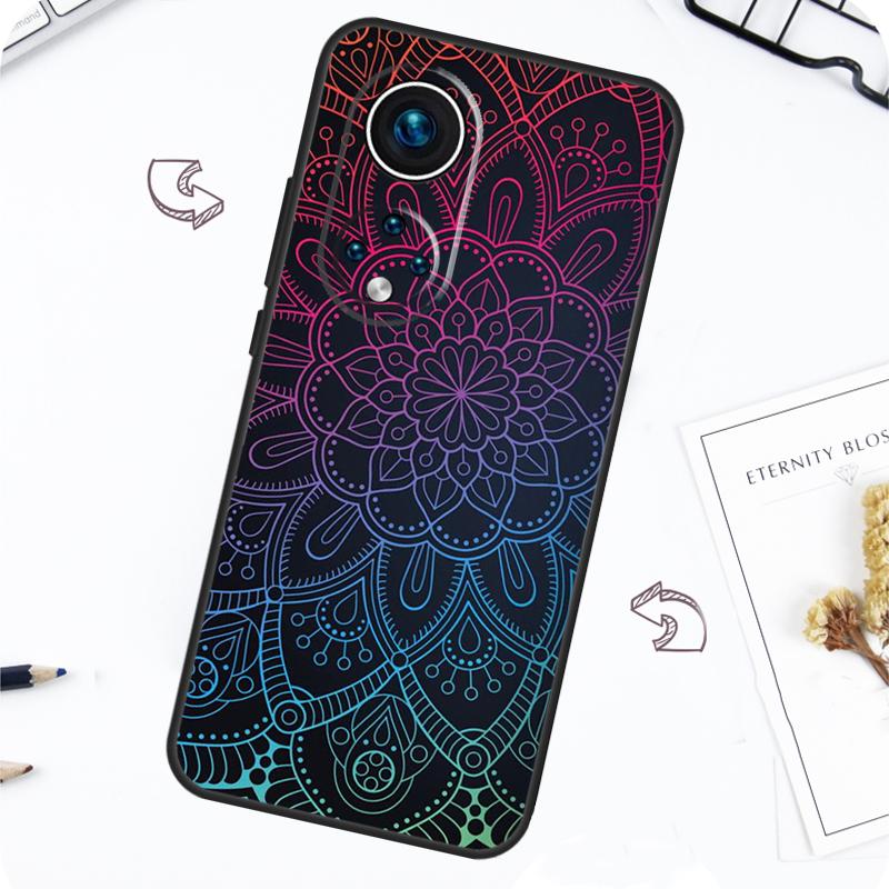 Mandala Case For Honor Magic 7 5 6 Pro Honor 200 Pro X9b X9a X8b X8a X8 X9 X9c 50 70 90 Lite Cover