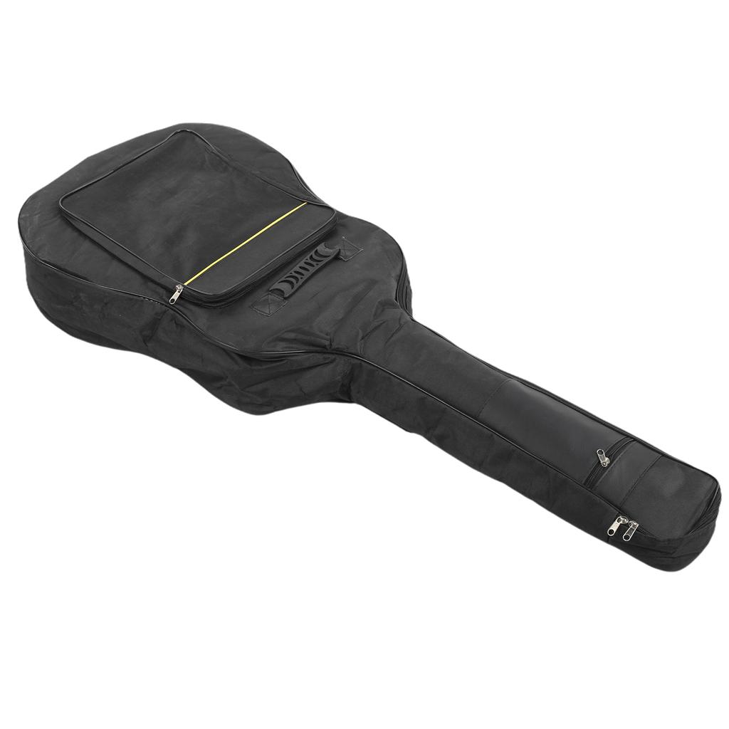 Gitarrentasche Wasserdicht Baumwolle Reißverschluss Oxford-Gewebe Full Size 41In Musikinstrument Zubehör
