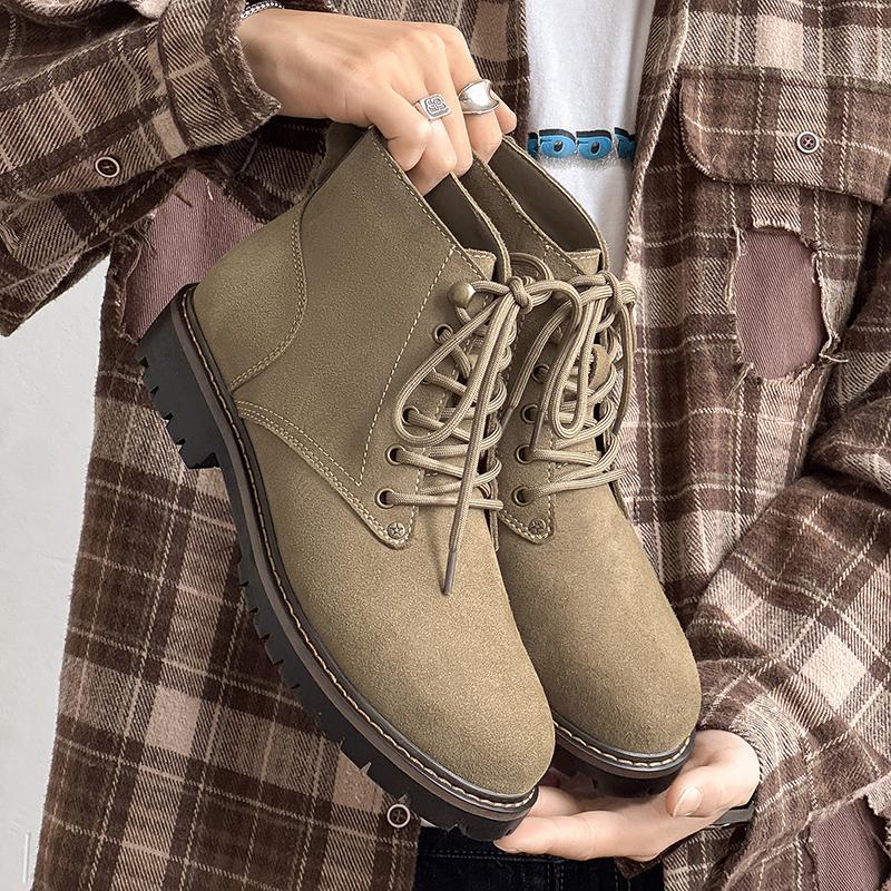 Fashion Fashion autumn and winter men's boots Luxury designer classic style Outdoor Warm Street High quality office dress shoes New