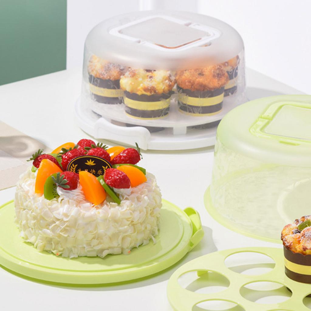 Portable Cake Container Holder Versatile Cake Storage Solution Unique Cake Holder Case for Baking Enthusiasts