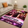 HD Fast F-Furious Vin Diesel Racing Car Living Room Non-Slip Area Rug Carpet for Bedroom Playroom Sofa,Easy Clean Home Doormat