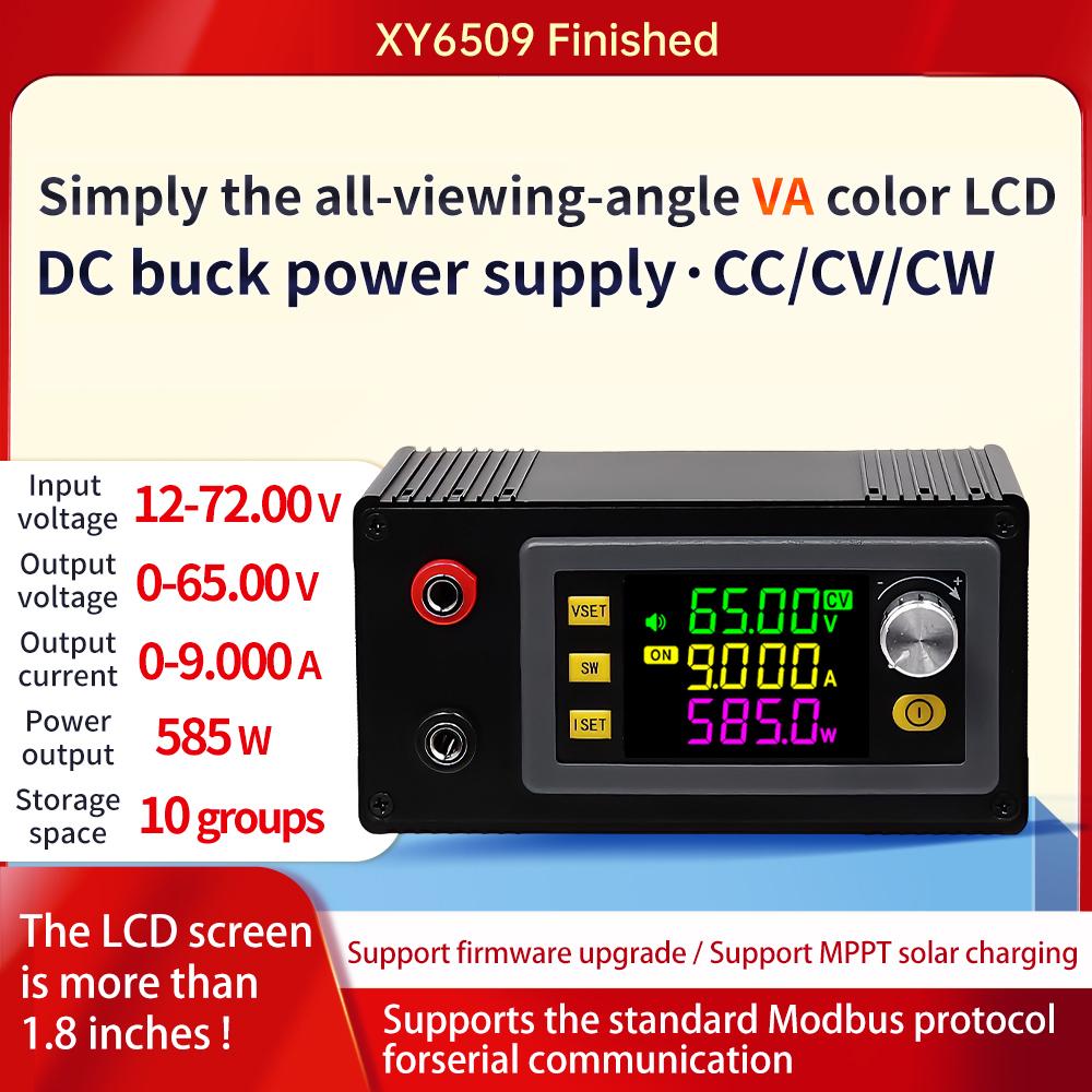 XY6506/XY6509 CNC Adjustable DC Buck Converter Power Supply Module Constant Voltage Constant Current Solar Charging Module