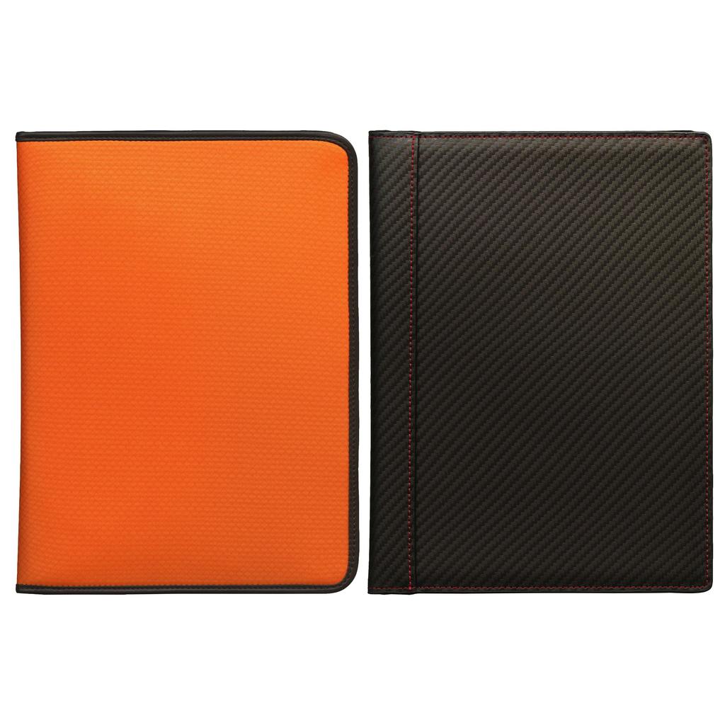 A5 Size 6-Hole 180 & Tablet Case Set, Cordura Nylon [Orange] 61804