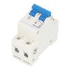 Circuit Breaker Mini 2P MCB DIN Rail Mount 6000A Breaking Capacity 400V 6A for Home Office