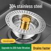 Jiayun 304 Stainless Steel Pop-up Sink Drain Stopper