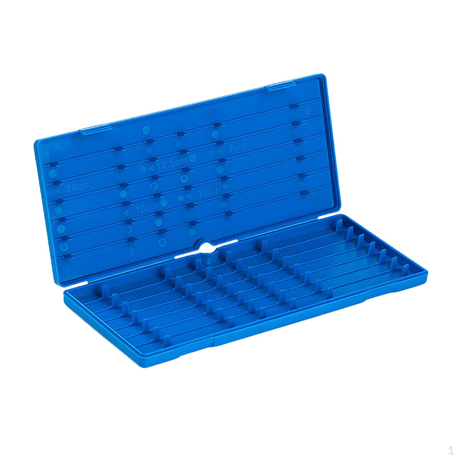 

Carp Fishing Rig Hook Storage Case Lightweight for Hair Rigs & Leaders Double Sided