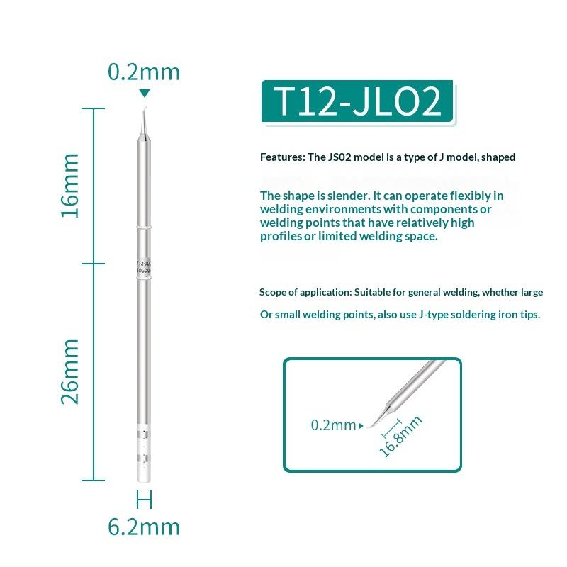 TS100 TS101 Soldering Iron Tip Replacement Multiple Models Fit for Pinecil V2 Series Electronic Welding Tools