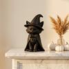 3D Printed Desktop Ornaments Dark Style Halloween Decorations Home Decor Cat Statue Home Decor
