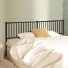 VidaXL Black Metal Headboard 193 Cm 350901