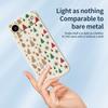 For iPhone 17 Air Case Christmas Tree Gingerbread Pattern Printing Straight Edge TPU Phone Back Cover