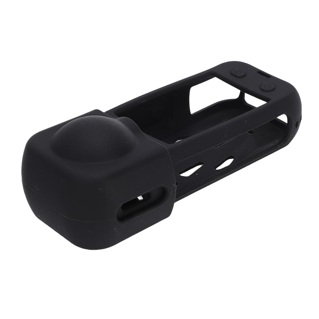 Silicone Case Lens Cap Fit for Insta360 X5 Anti Slip Soft Anti Drop Heat Dissipation Panoramic Action Camera Protective