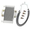 Clear Motorcycle Radiator Engine Oil Cooler Motocross Oil Cooler Dirt Pit Bike For 150-250Cc GY6