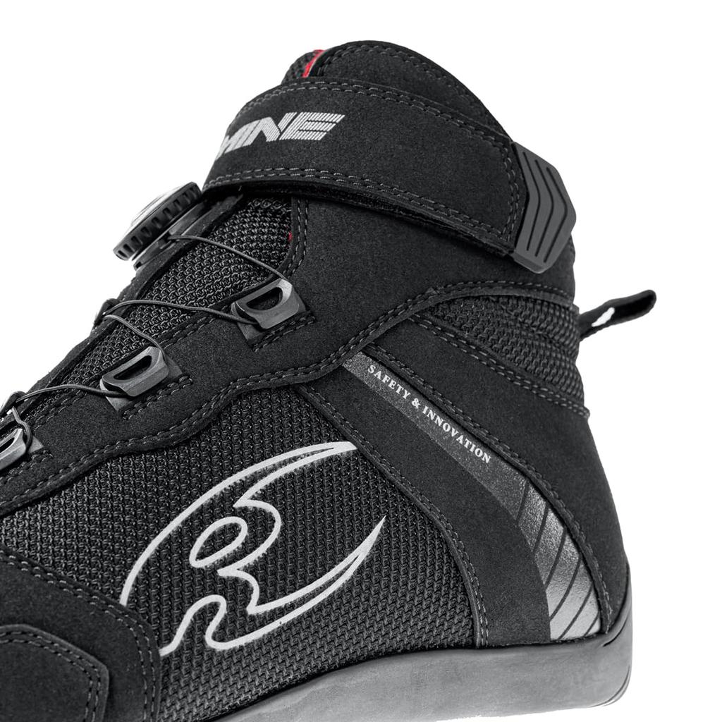 KOMINE WP Sport Riding Shoes for Size Cm BK-100 Motorcycles, Black, 25.0 (05-100), 25.0