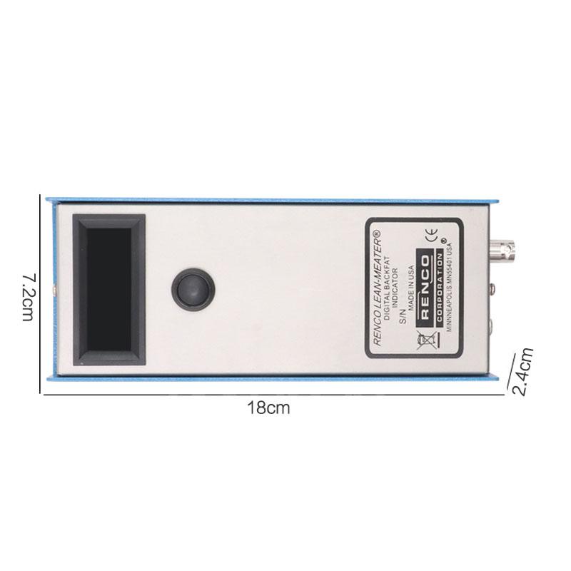 Pig Back Fat Detection Equipment Farm Animals Porket Criterion Precise Detector Farming Equipment Livestock Fat Measurement