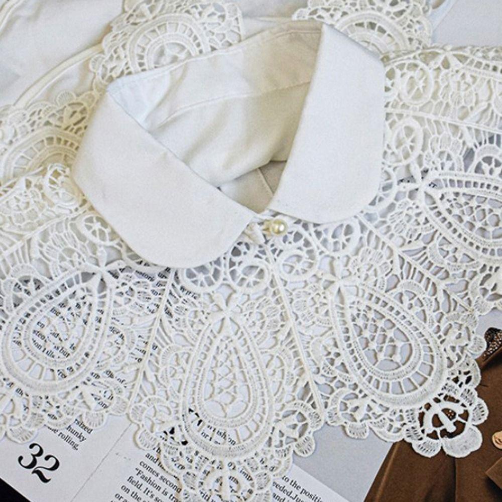 Detachable Doll Collar Decoration Shirt Collar Lace Fake Collar Hanfu Dress Decorative Shoulder