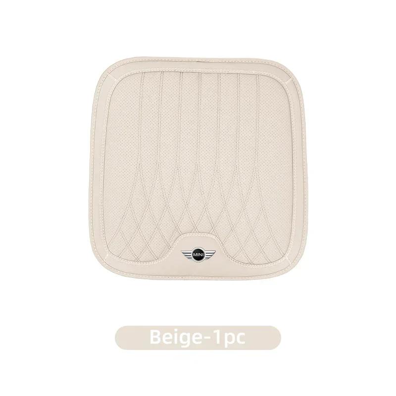 -Car Seat Cover Leather Auto Seat Pad Driving Cushion Anti-Slip Mat For MINI Cooper JCW R56 R50 R55 R57 R58 R59 R60 Countryma