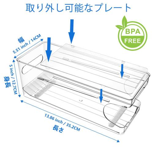 BingoHive Rolling Soda Can Organizer, Refrigerator Can Dispenser for Beer, Soda, Seltzer, and Pop Cans, Refrigerator Soda Organizer for Standard Size