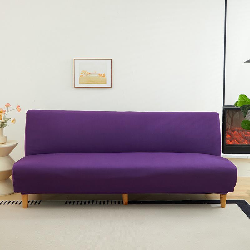 Breathable Sofa Bed Cover Without Armrestastic Couch Bed Cover Washable Anti Scratch Sofa Protector For Cat For Living Room