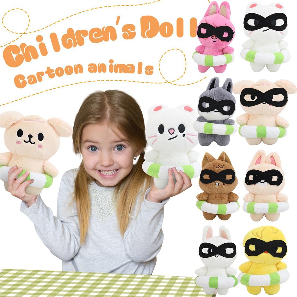 Cute Animal Plush Toy Doll, Creative Decorative Ornaments, Plush Toy Dolls